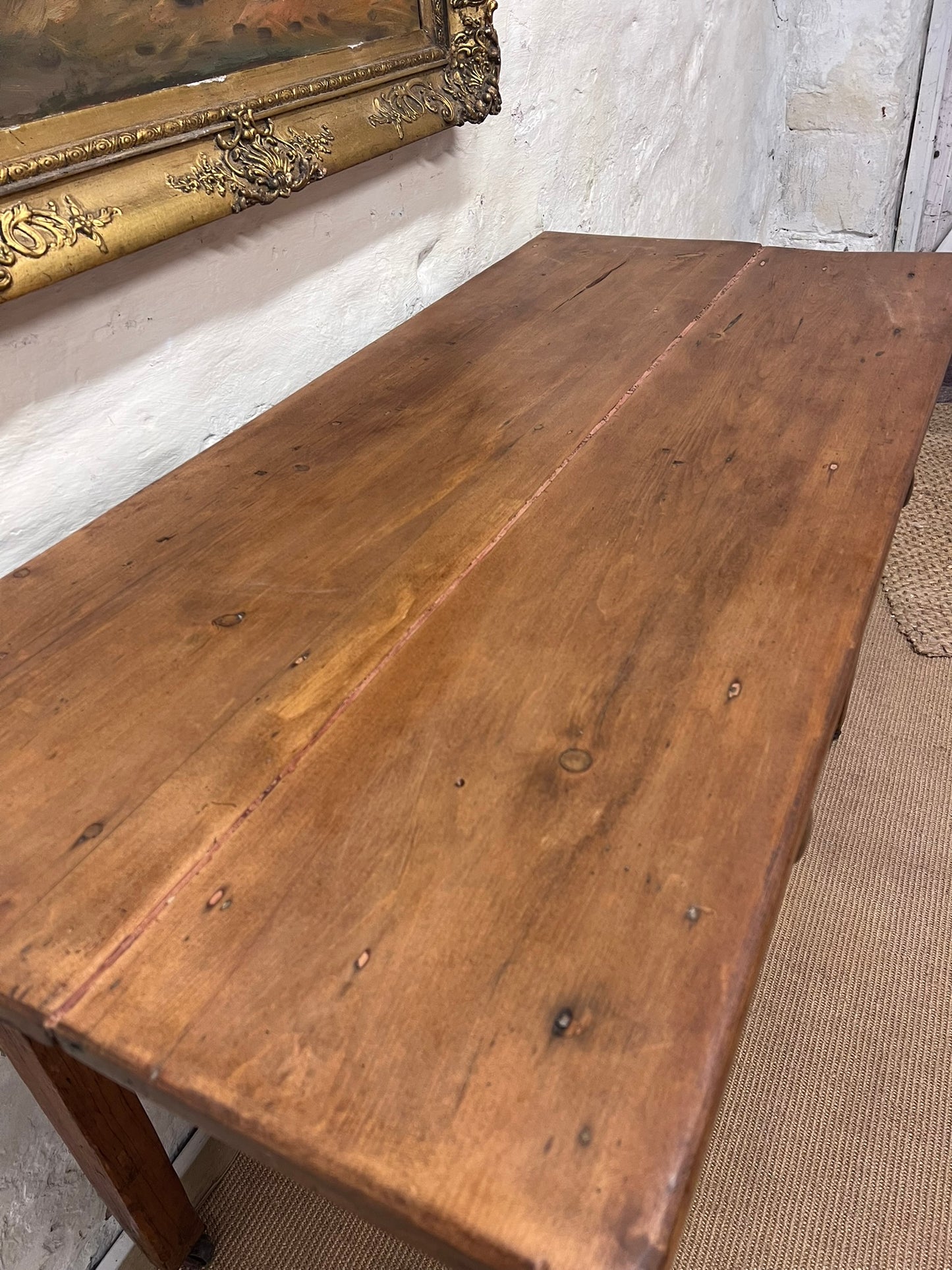 Antique Pine Side Table