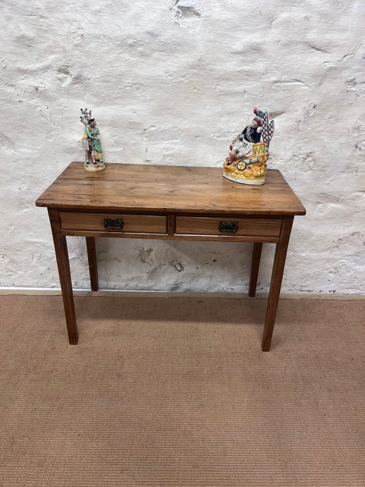 Antique Pine Side Table Ca 1890