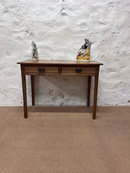 Antique Pine Side Table Ca 1890