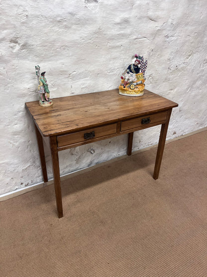Antique Pine Side Table Ca 1890