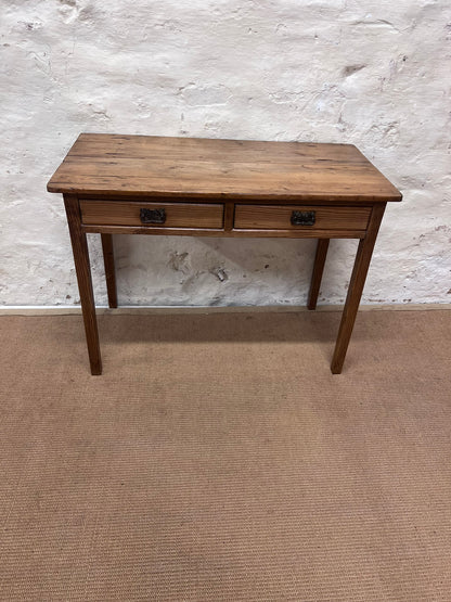 Antique Pine Side Table Ca 1890