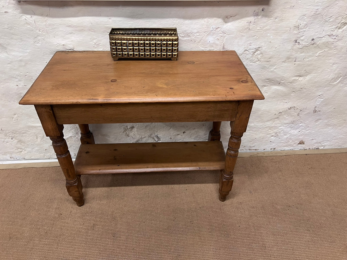 Antique Pine Side Table ca 1900