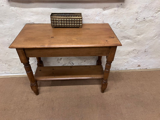 Antique Pine Side Table ca 1900