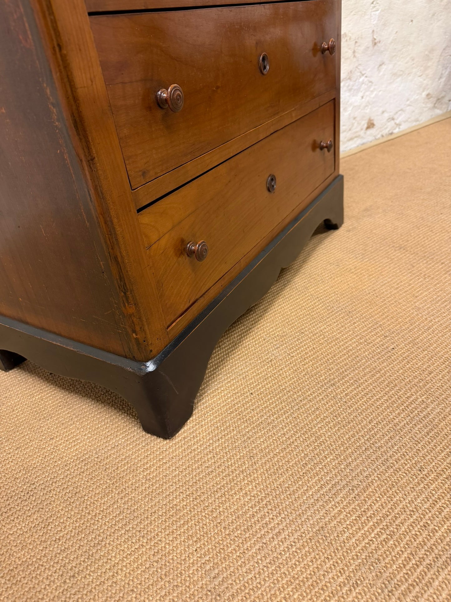 French Walnut Chest Ca 1880
