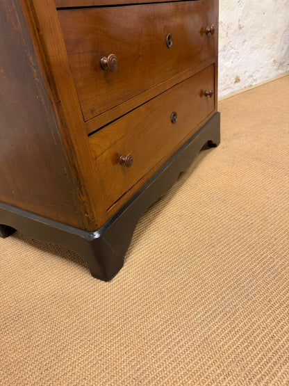 French Walnut Chest Ca 1880