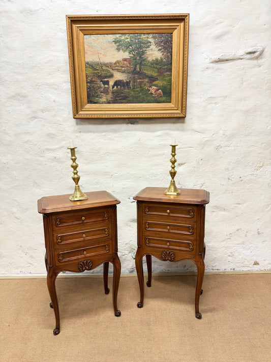 Pair of Cherry End Tables