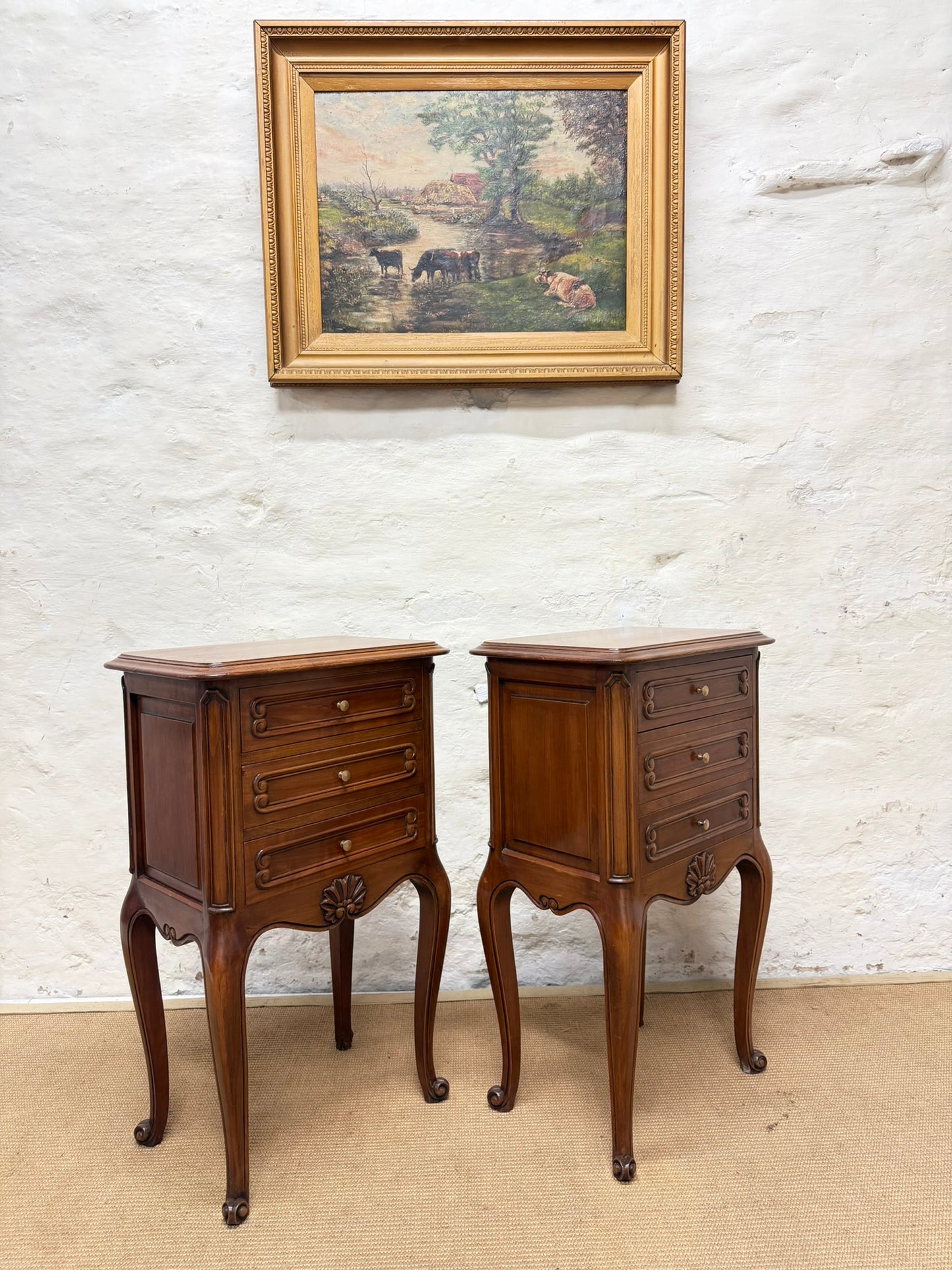 Pair of Cherry End Tables