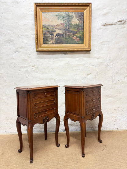 Pair of Cherry End Tables