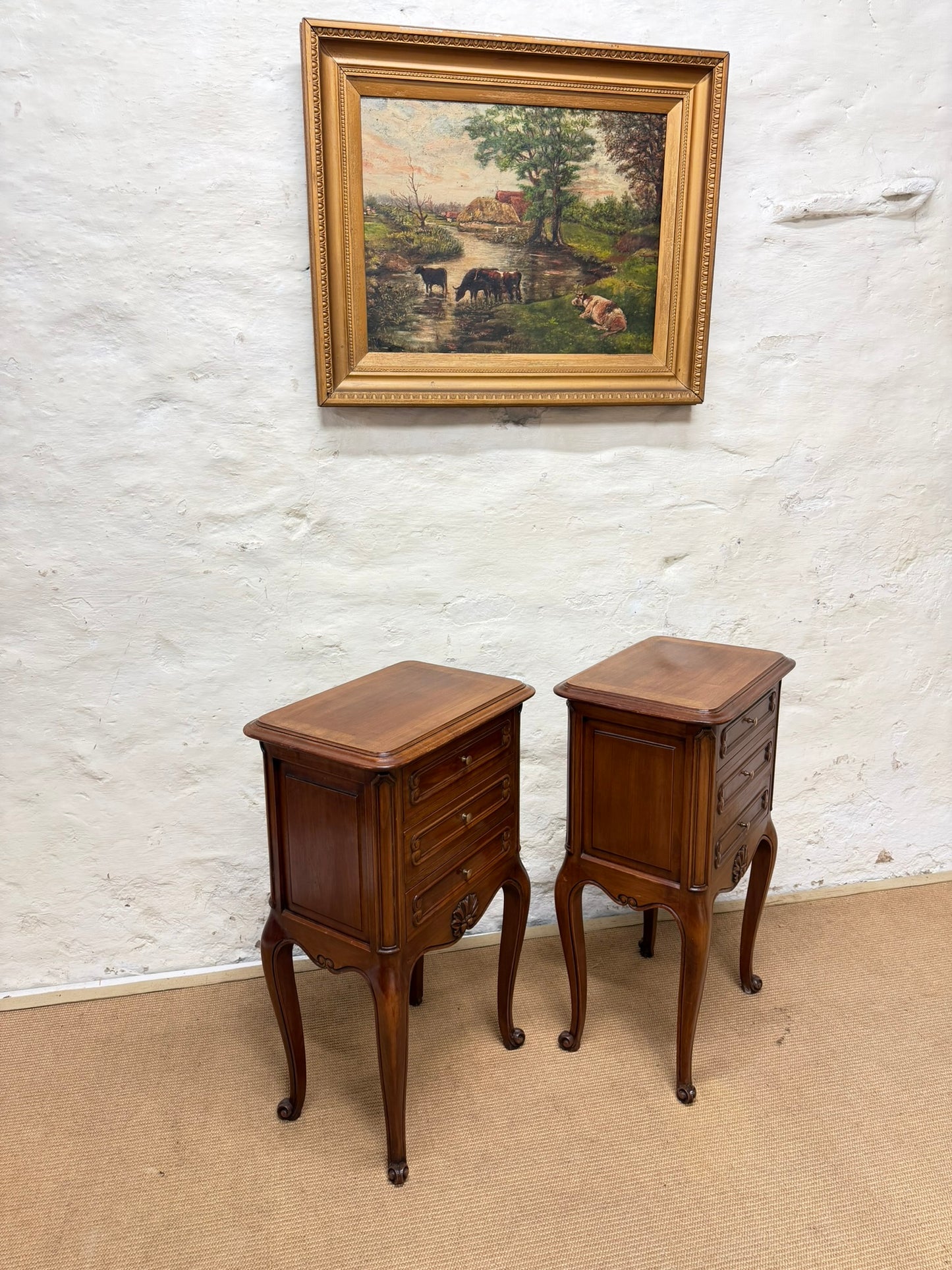 Pair of Cherry End Tables