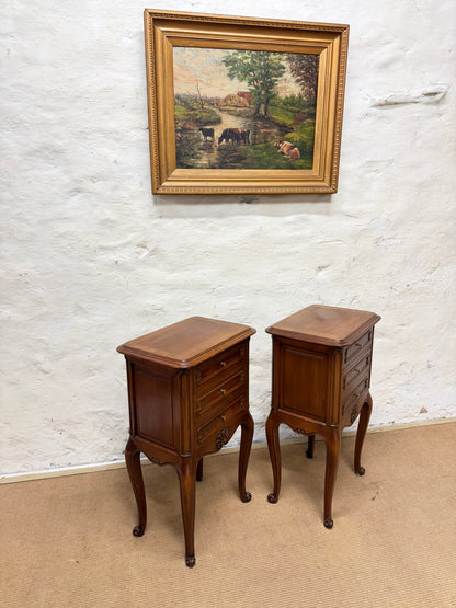 Pair of Cherry End Tables