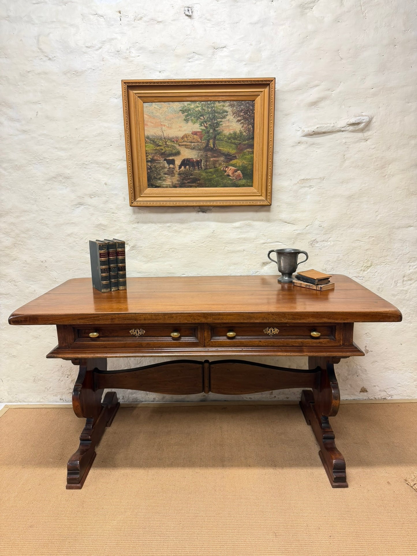 Spanish Mahogany Desk