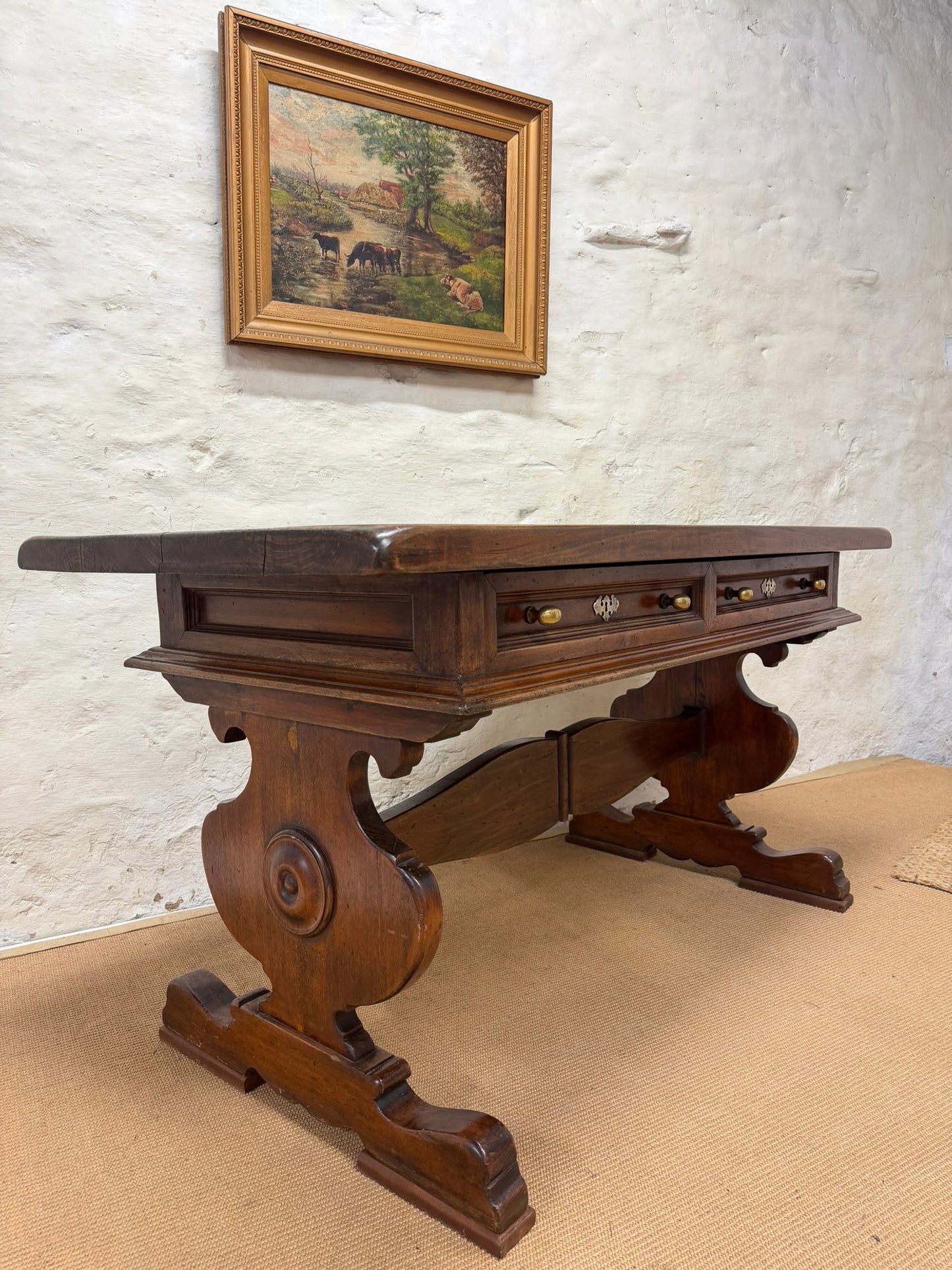 Spanish Mahogany Desk