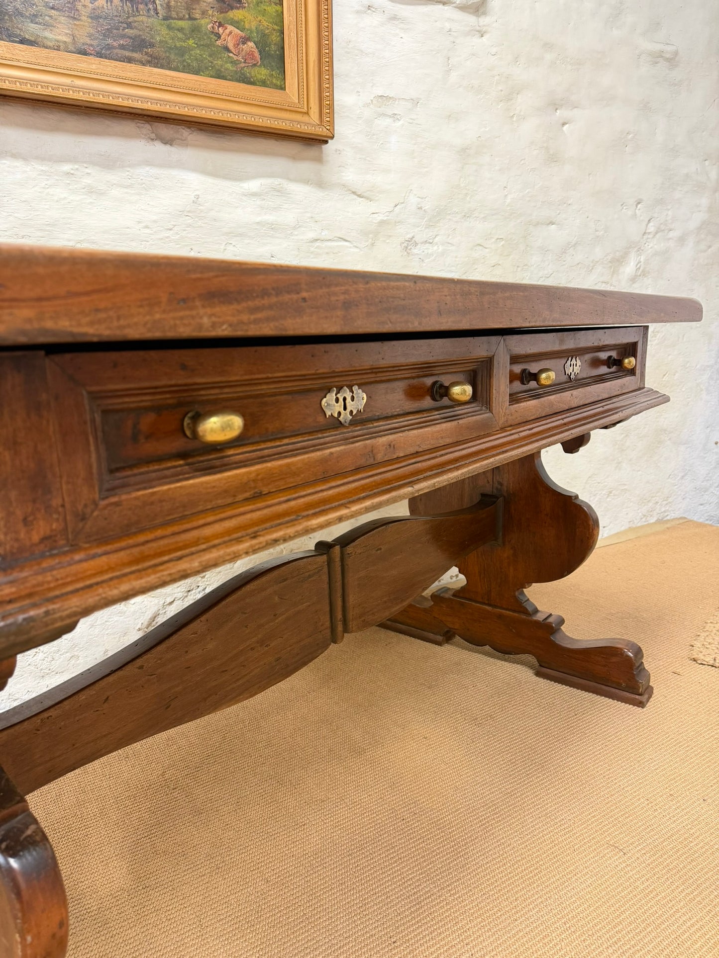 Spanish Mahogany Desk
