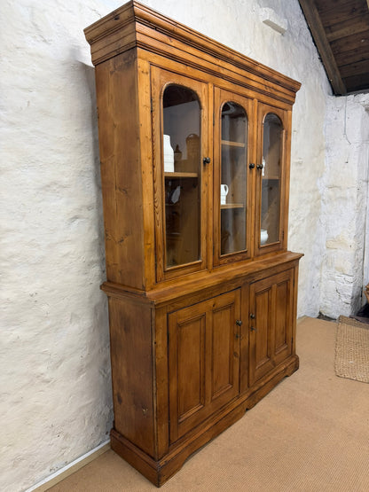 English Antique Pine Cupboard