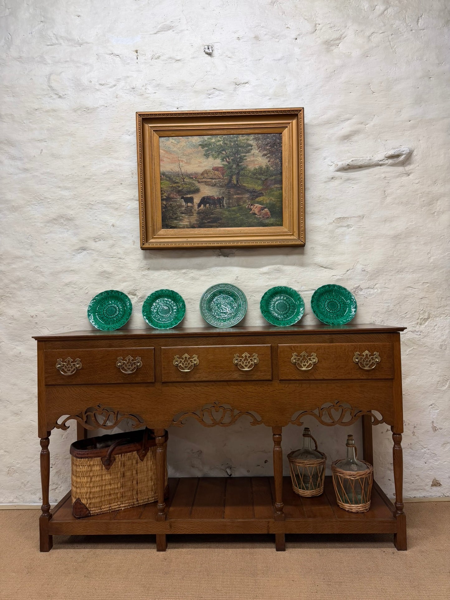 English Oak Buffet