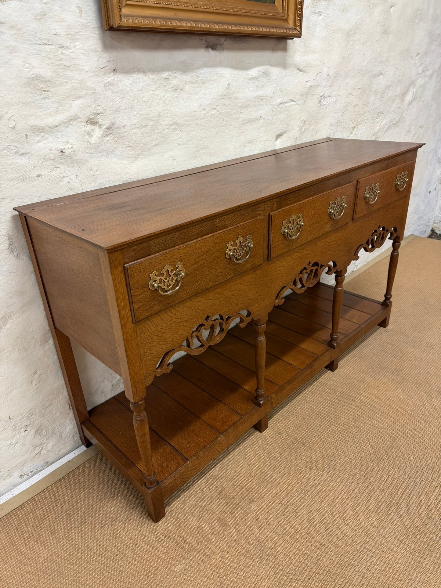 English Oak Buffet