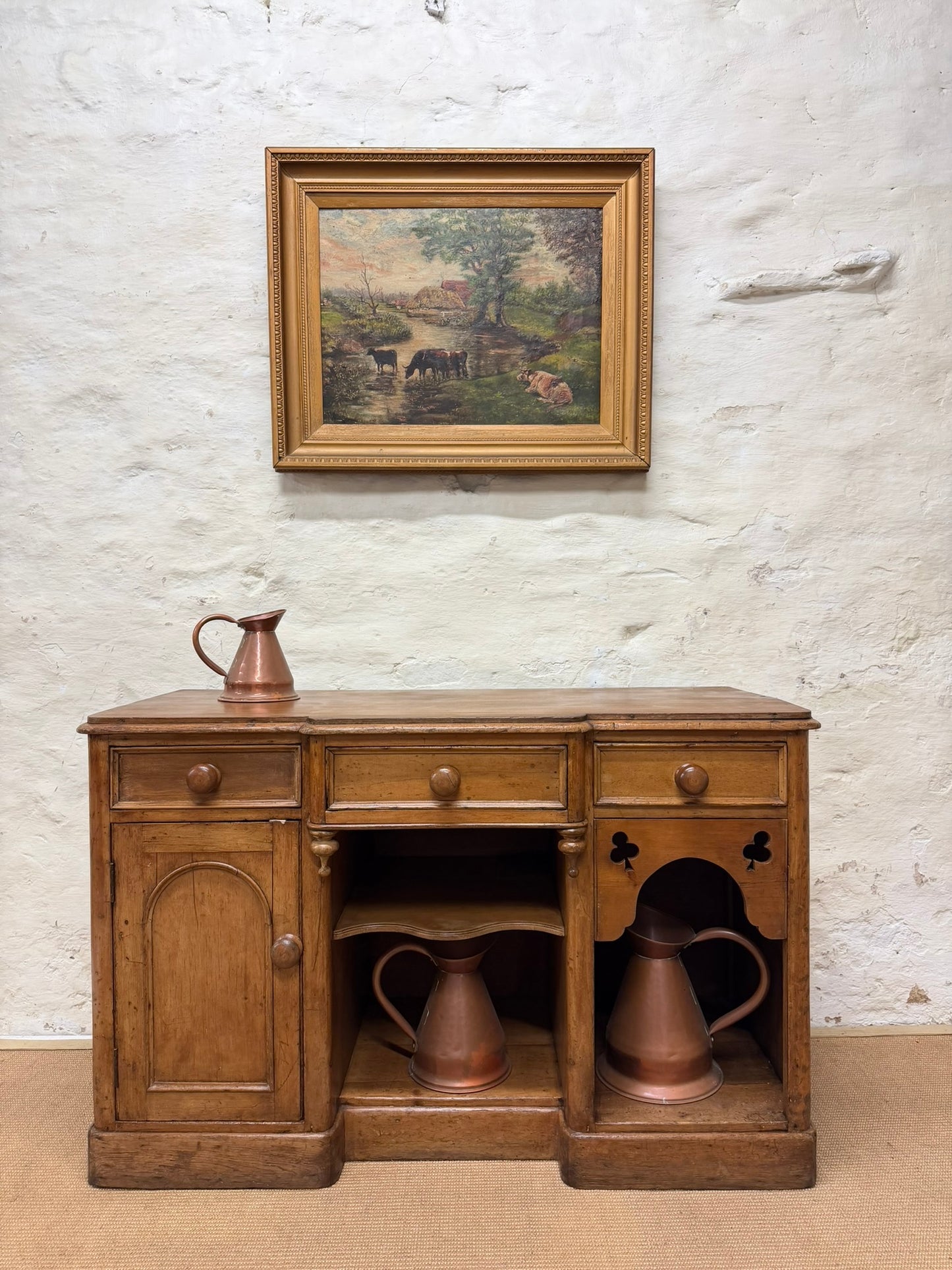 Antique Pine Dresser ca 1880