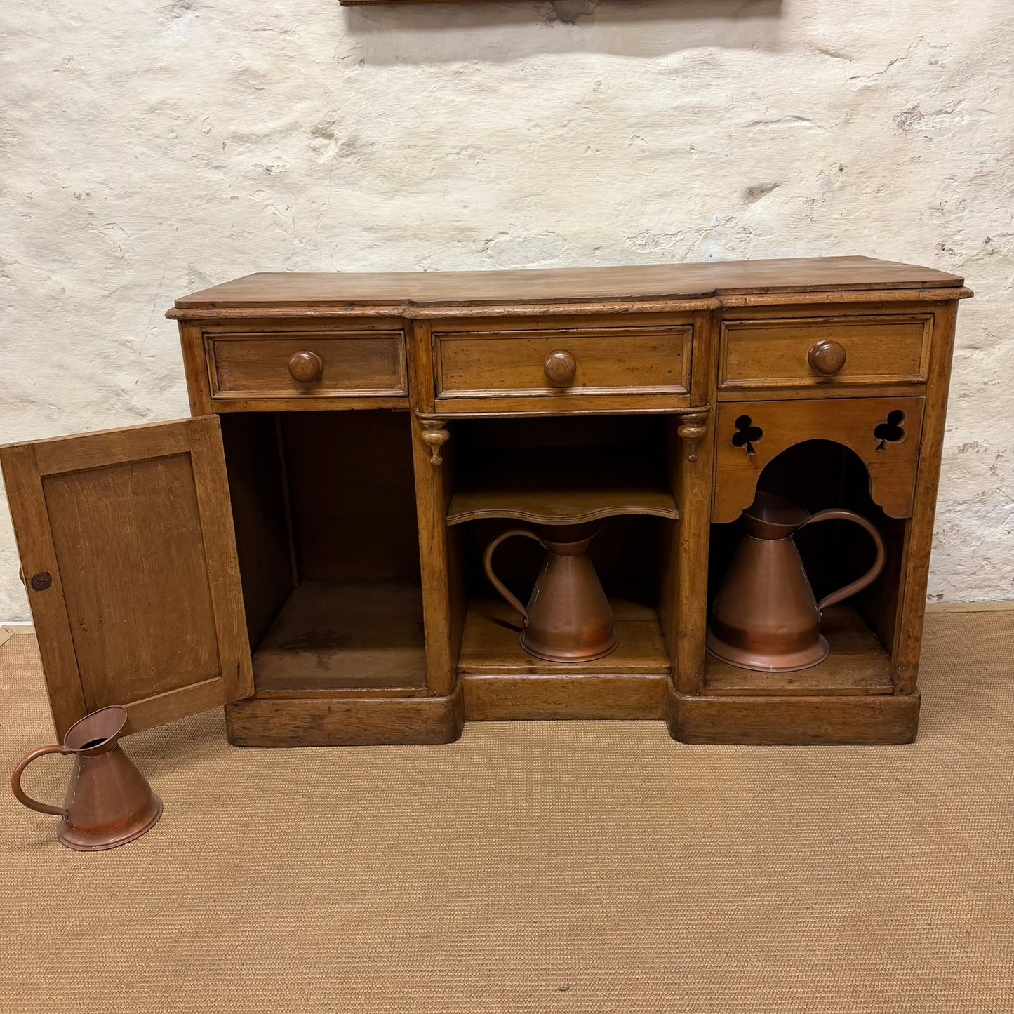 Antique Pine Dresser ca 1880