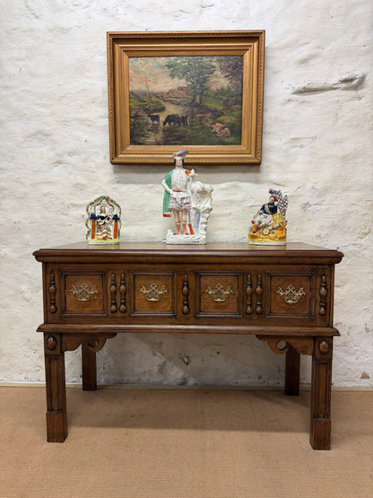 English Oak Buffet