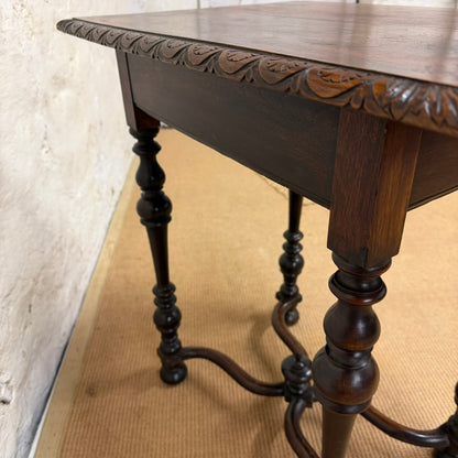 French Oak Side Table