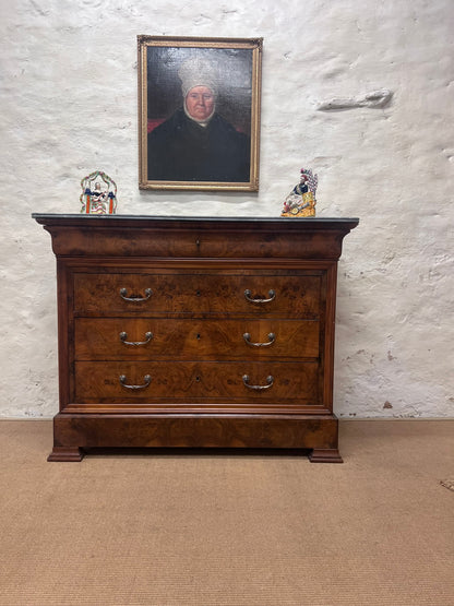 French Walnut Commode Chest