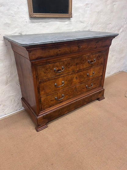 French Walnut Commode Chest