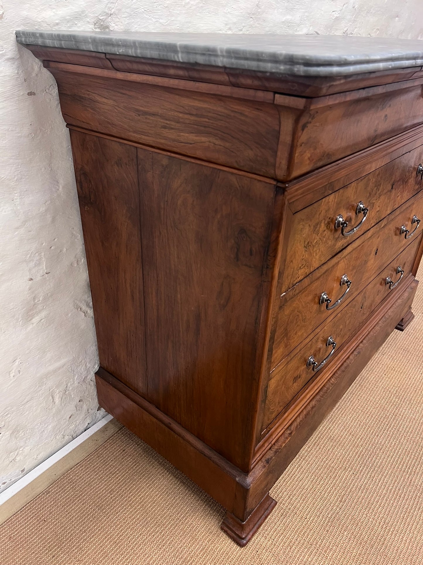 French Walnut Commode Chest