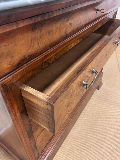 French Walnut Commode Chest