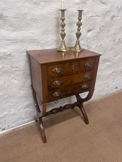 Small Antique Walnut Chest