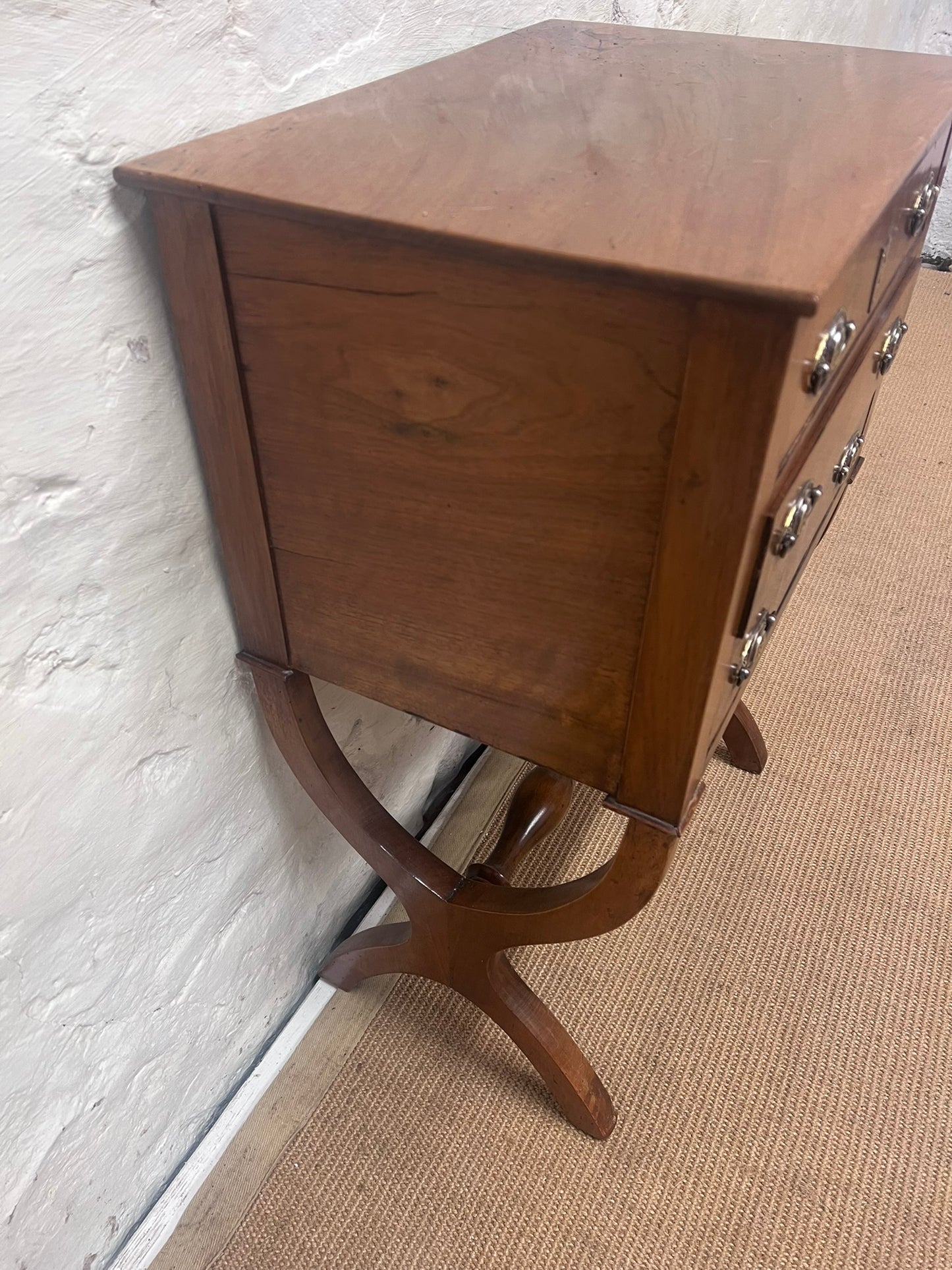 Small Antique Walnut Chest