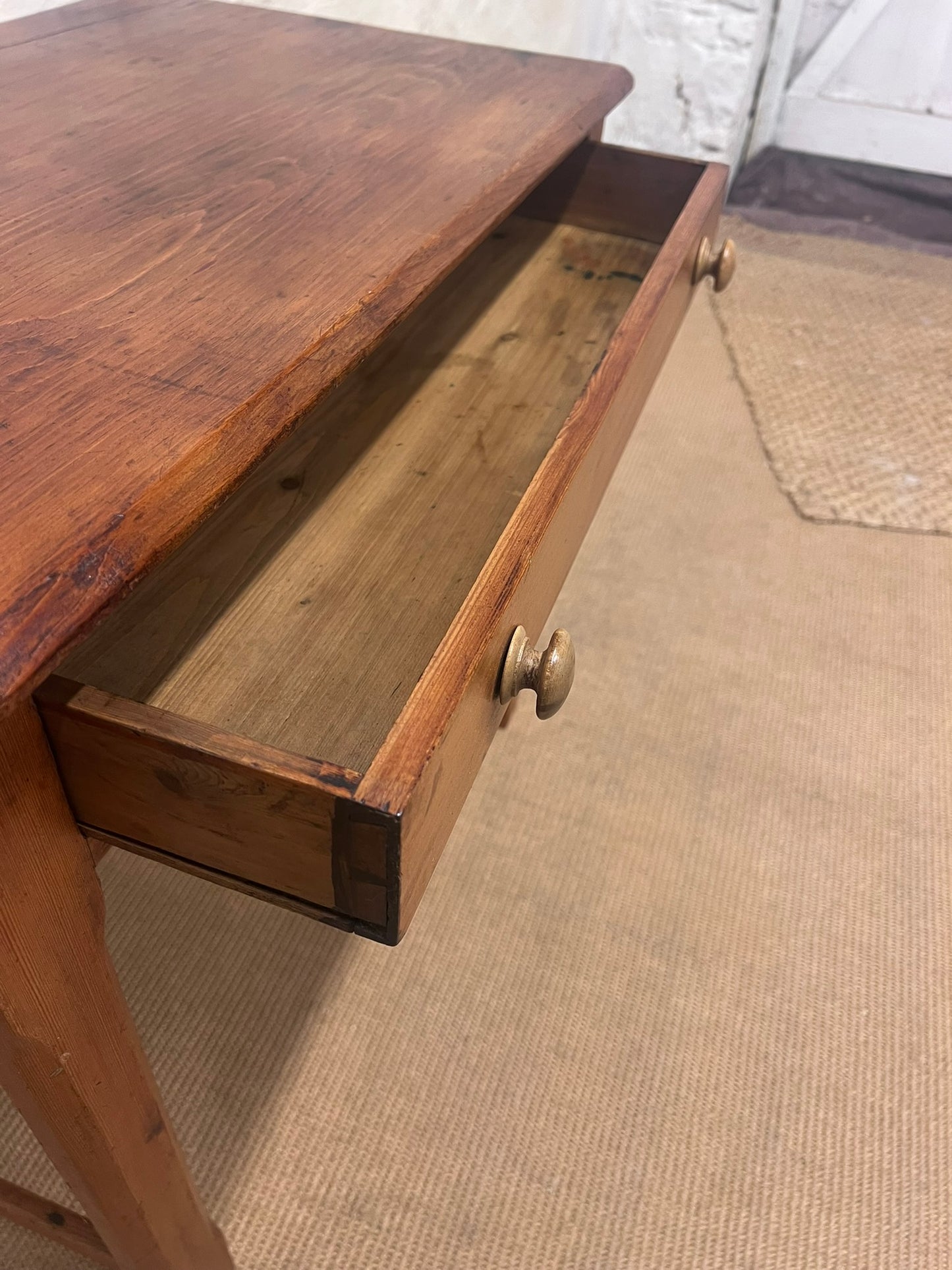 Antique Pine Side Table