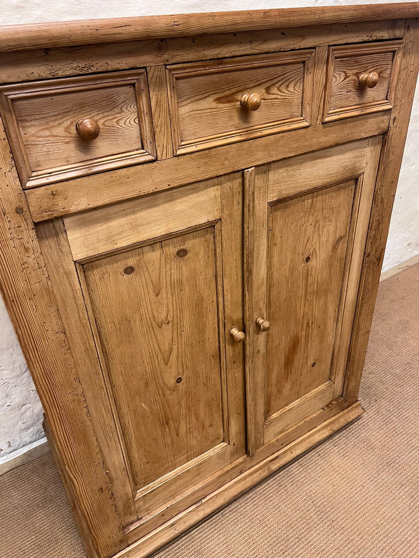 Antique Pine Cupboard