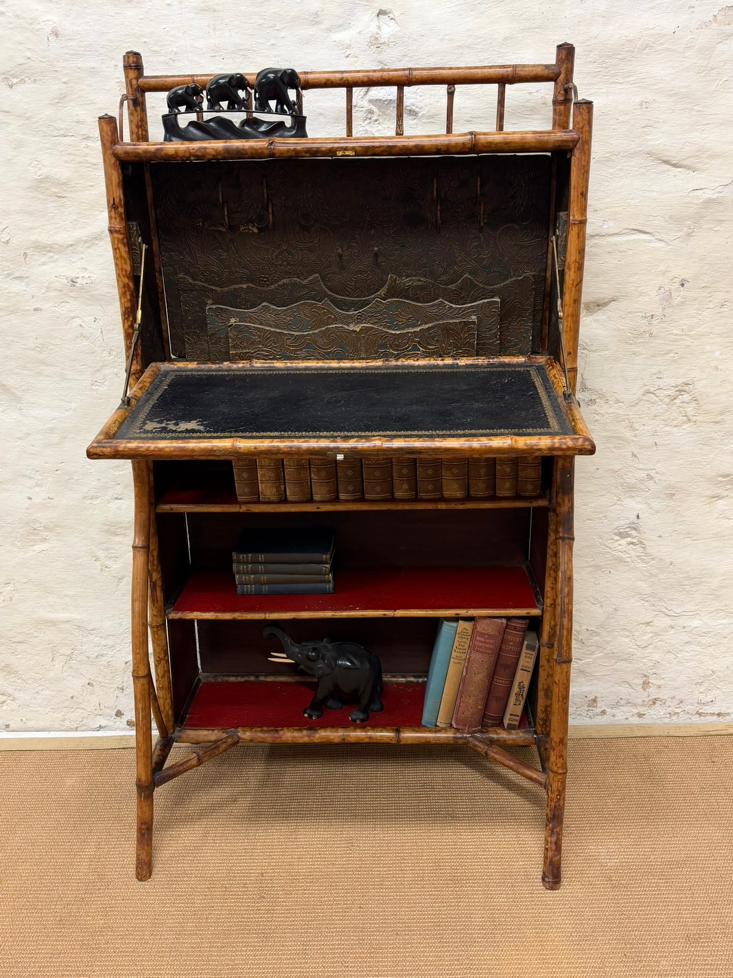 Bamboo Desk Ca 1900