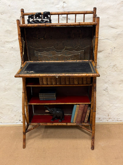 Bamboo Desk Ca 1900
