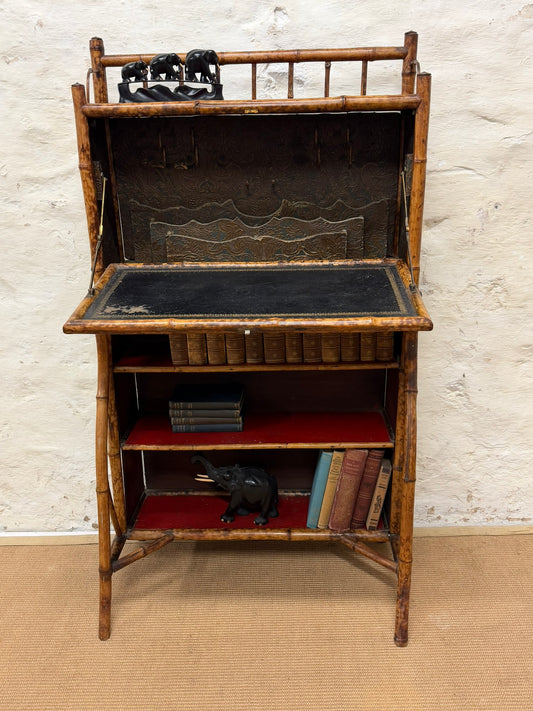 Bamboo Desk Ca 1900