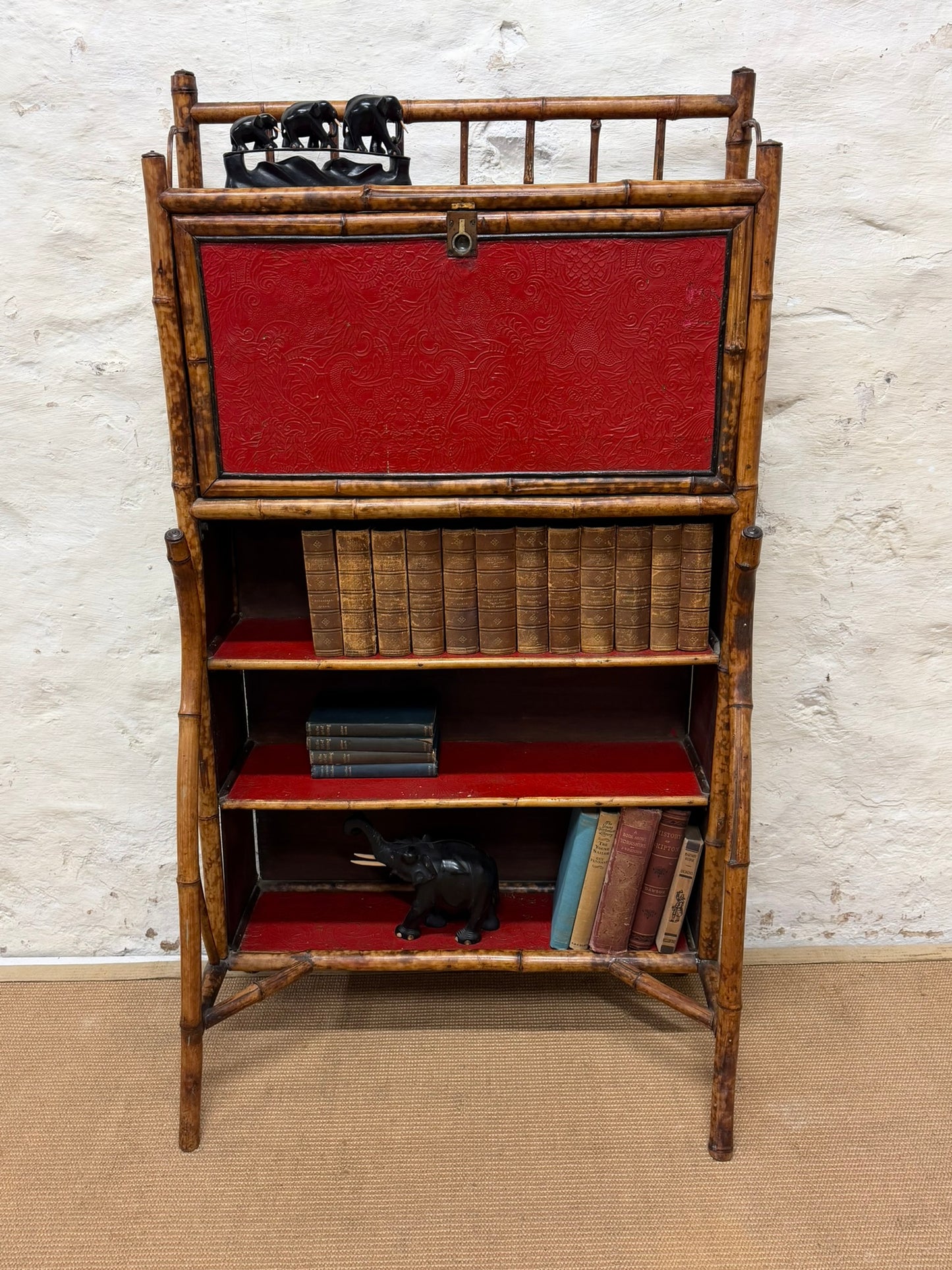 Bamboo Desk Ca 1900