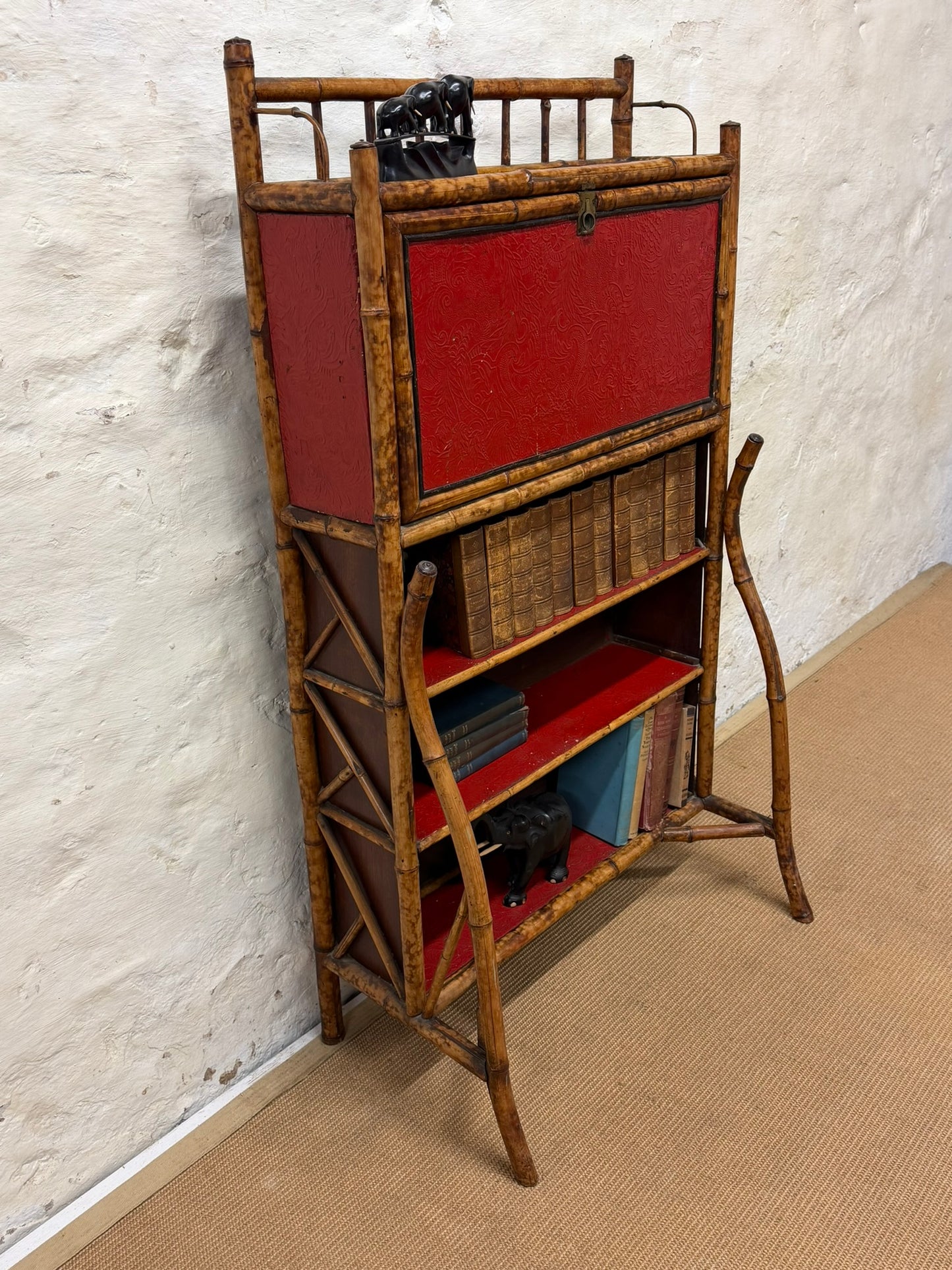 Bamboo Desk Ca 1900