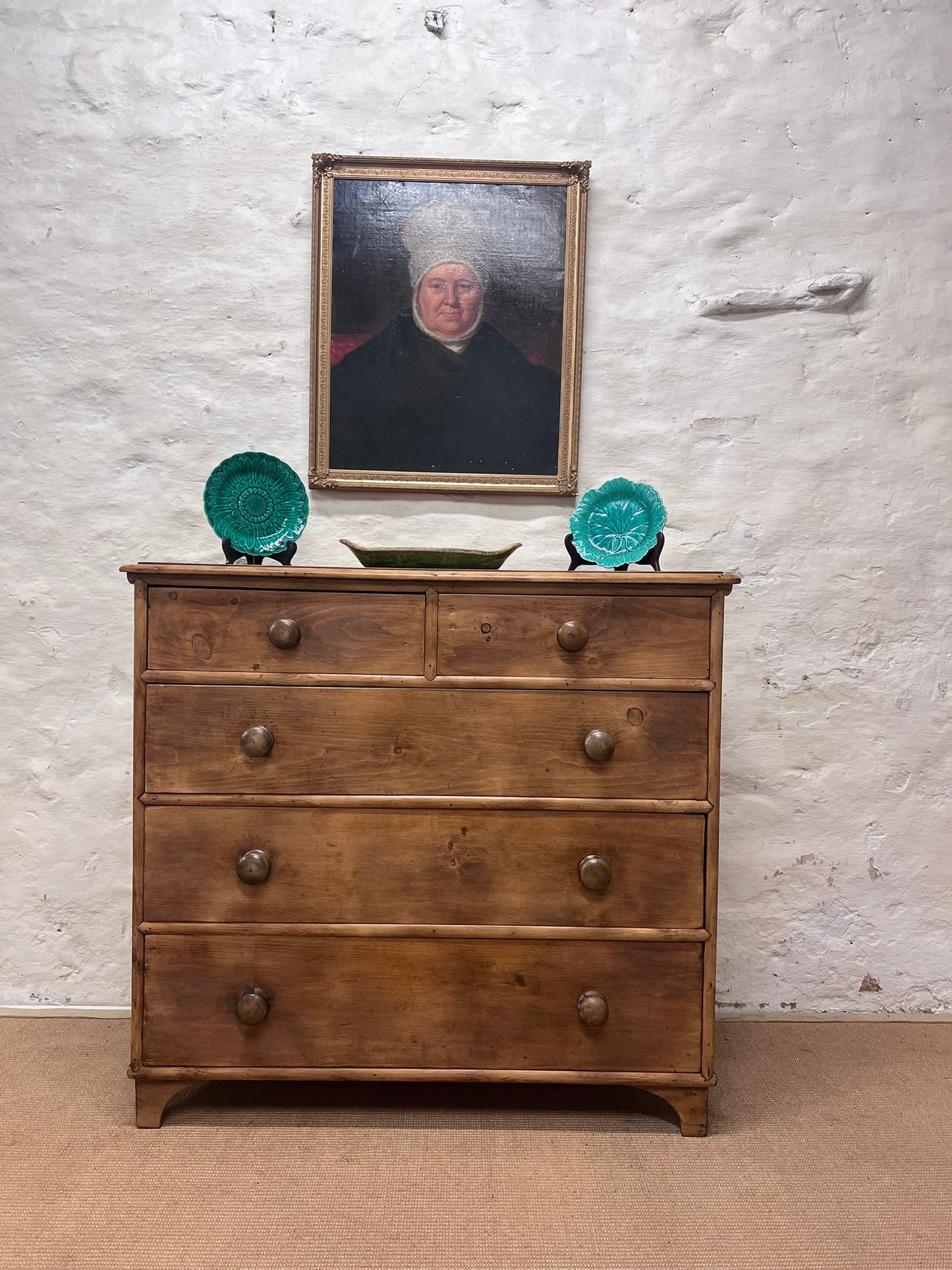Antique Pine Chest ca 1890