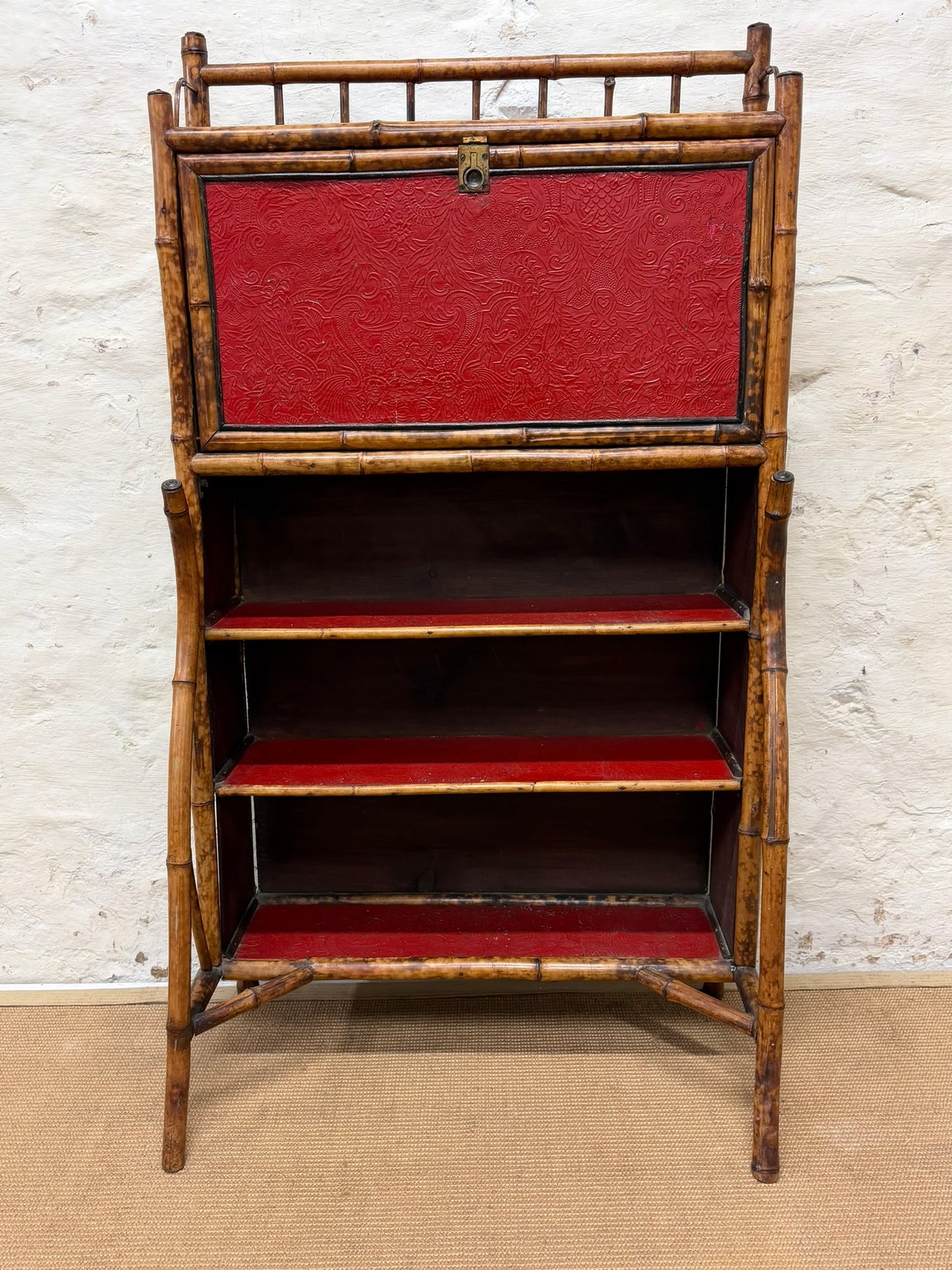 Bamboo Desk Ca 1900