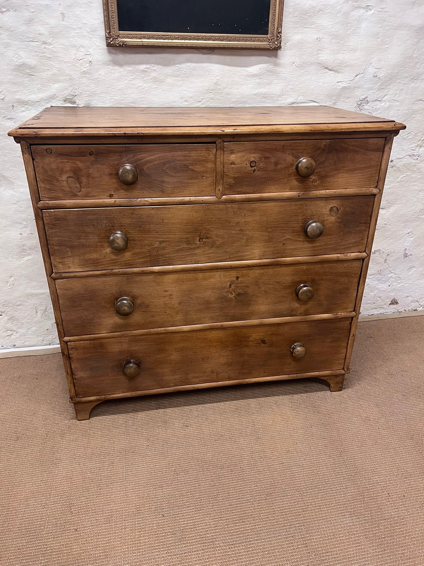 Antique Pine Chest ca 1890