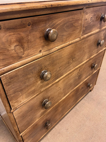 Antique Pine Chest ca 1890