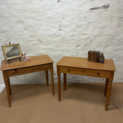 2 Pine Side Tables