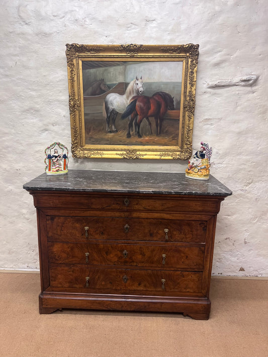 Antique French Walnut Commode