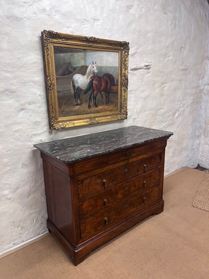 Antique French Walnut Commode