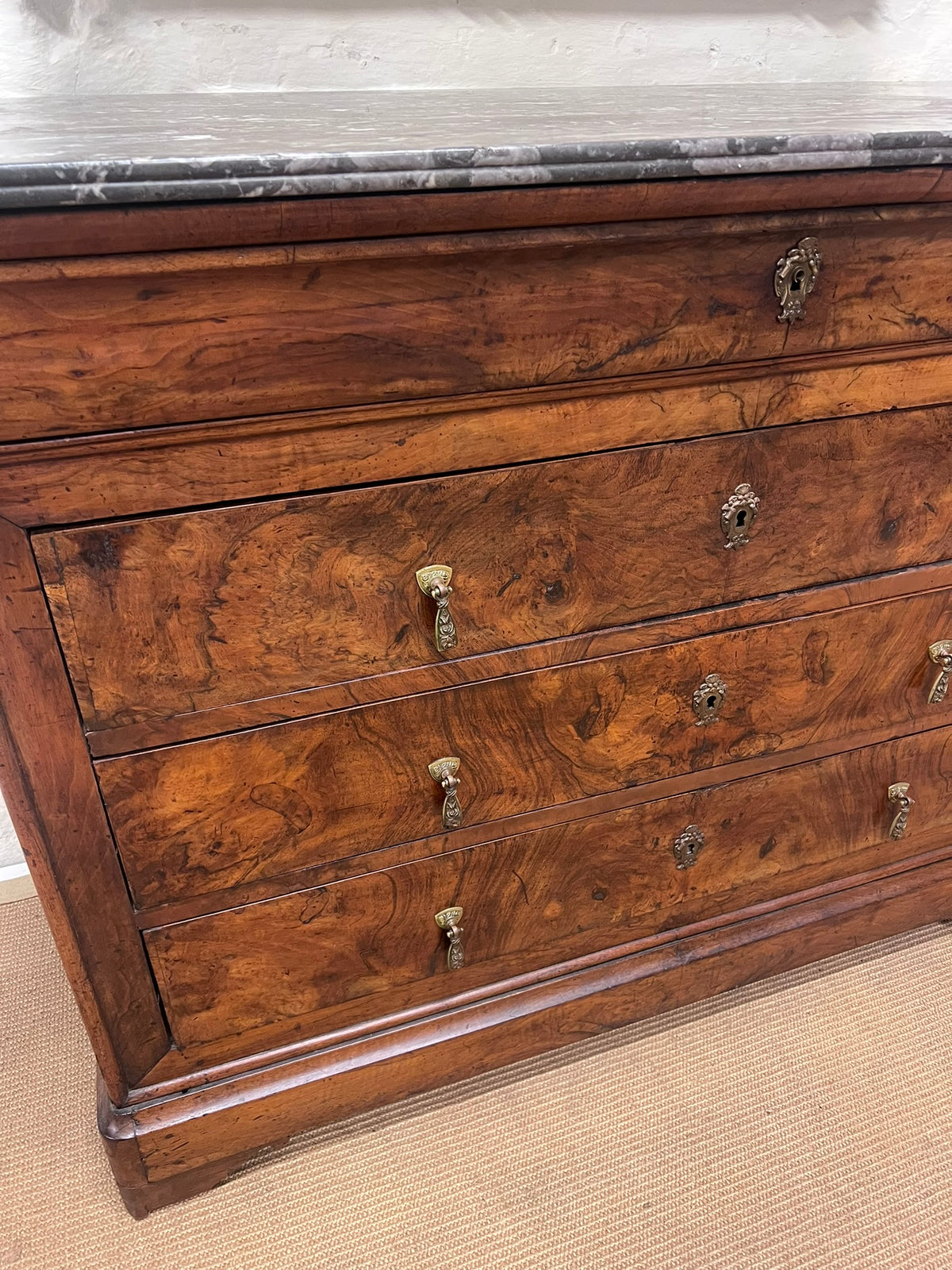 Antique French Walnut Commode