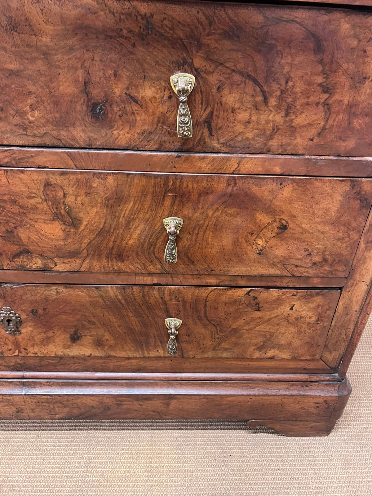 Antique French Walnut Commode
