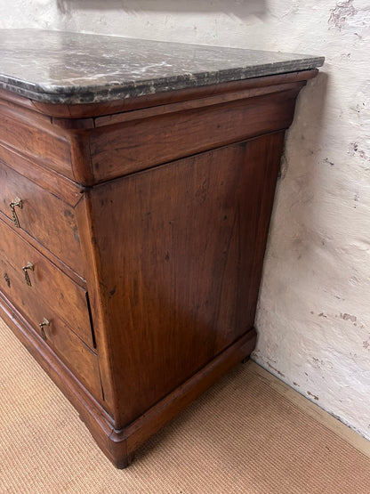 Antique French Walnut Commode