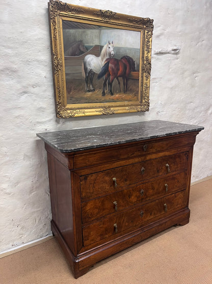Antique French Walnut Commode