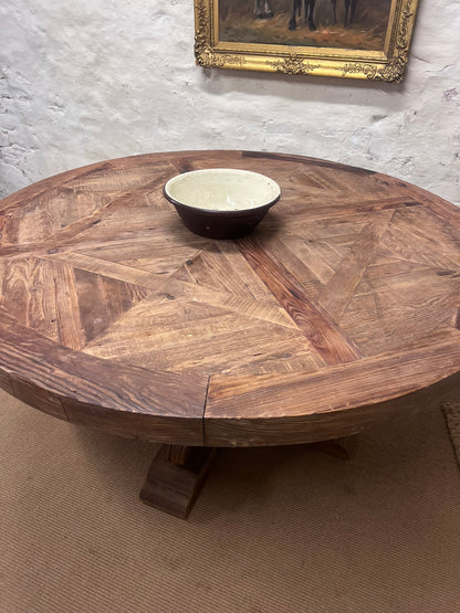 Round Pedestal Dining Table