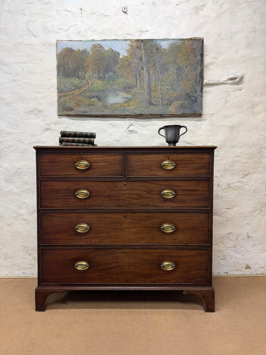 Antique Mahogany Chest of Drawers ca 1840 LM 252